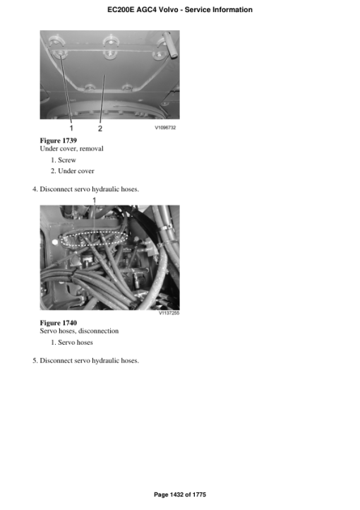 Volvo EC200E AGC4 Excavator Repair Service Manual - Image 2