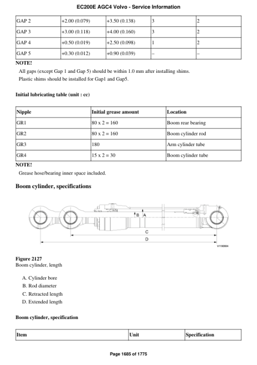 Volvo EC200E AGC4 Excavator Repair Service Manual - Image 3