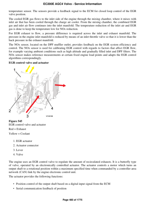 Volvo EC200E AGC4 Excavator Repair Service Manual - Image 4