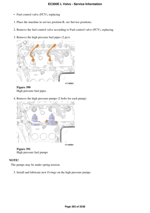 Volvo EC200E L Excavator Repair Service Manual - Image 4