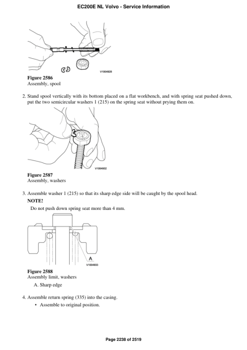 Volvo EC200E NL Excavator Repair Service Manual - Image 4