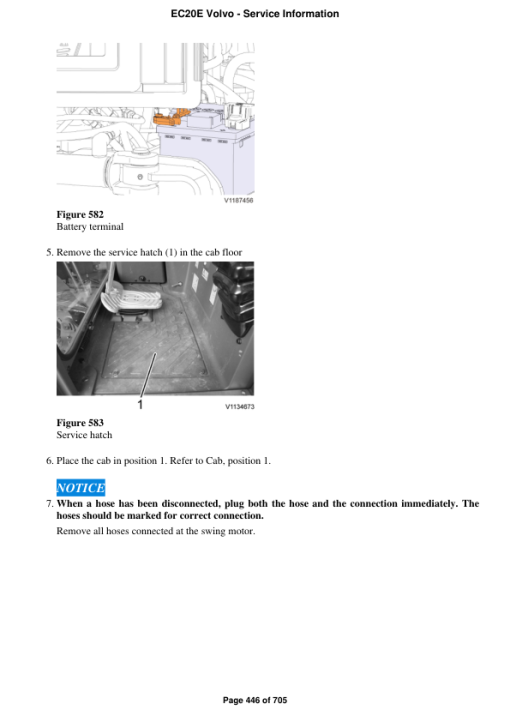 Volvo EC20E Compact Excavator Repair Service Manual - Image 3