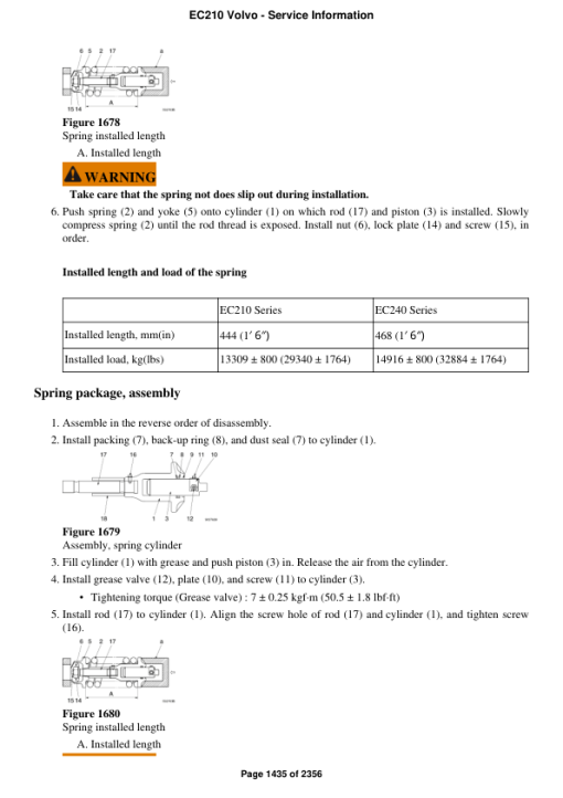 Volvo EC210 Excavator Repair Service Manual - Image 2