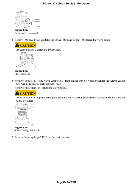 Volvo EC210 LC Excavator Repair Service Manual - Image 2