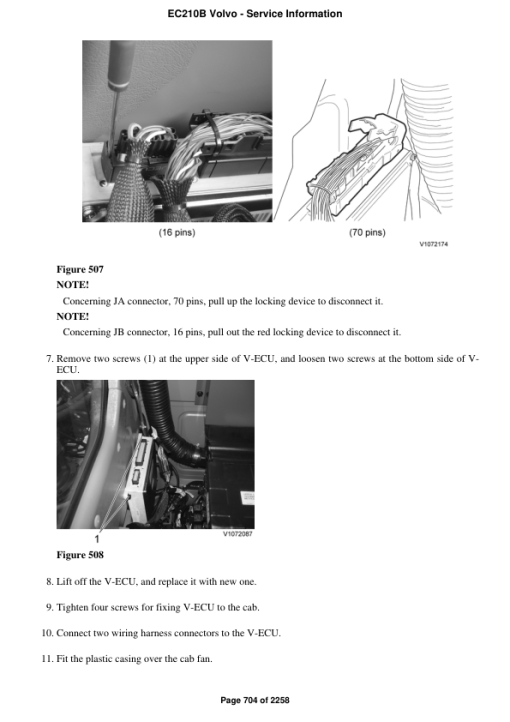 Volvo EC210B Excavator Repair Service Manual - Image 4