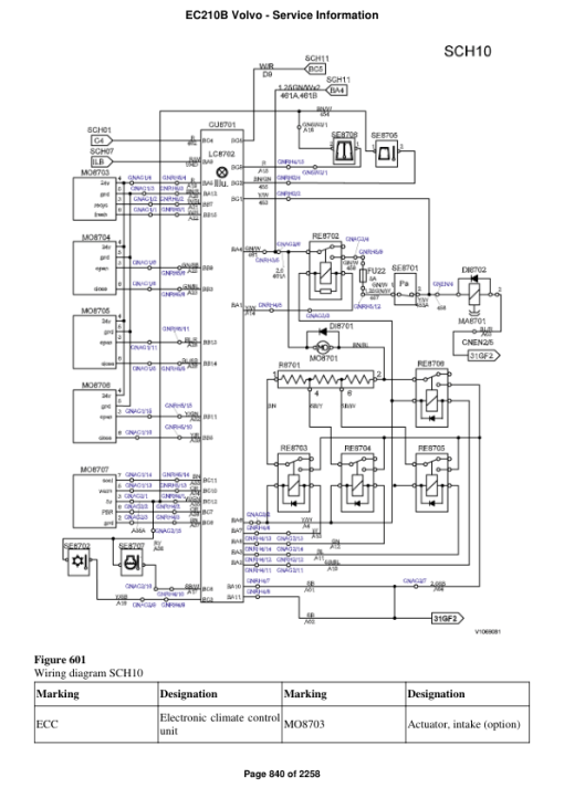 Volvo EC210B Excavator Repair Service Manual - Image 5