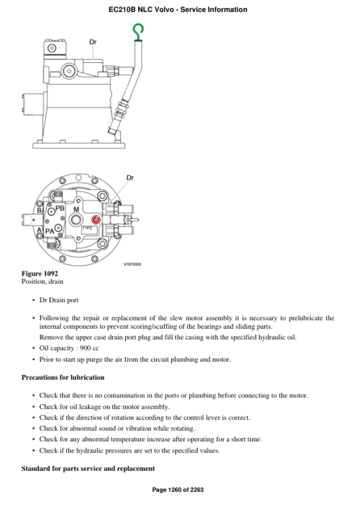 Volvo EC210B NLC Excavator Repair Service Manual - Image 2