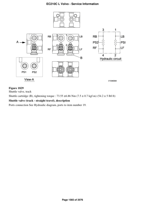 Volvo EC210C L Excavator Repair Service Manual - Image 3