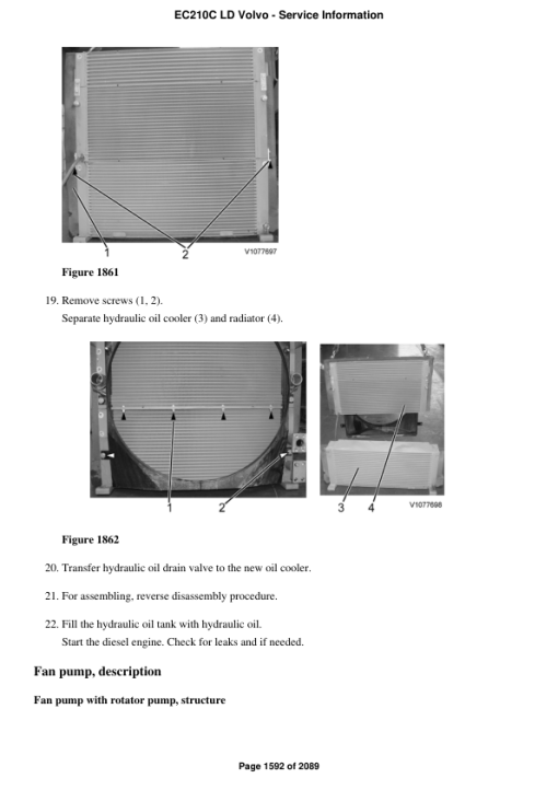 Volvo EC210C LD Excavator Repair Service Manual - Image 2