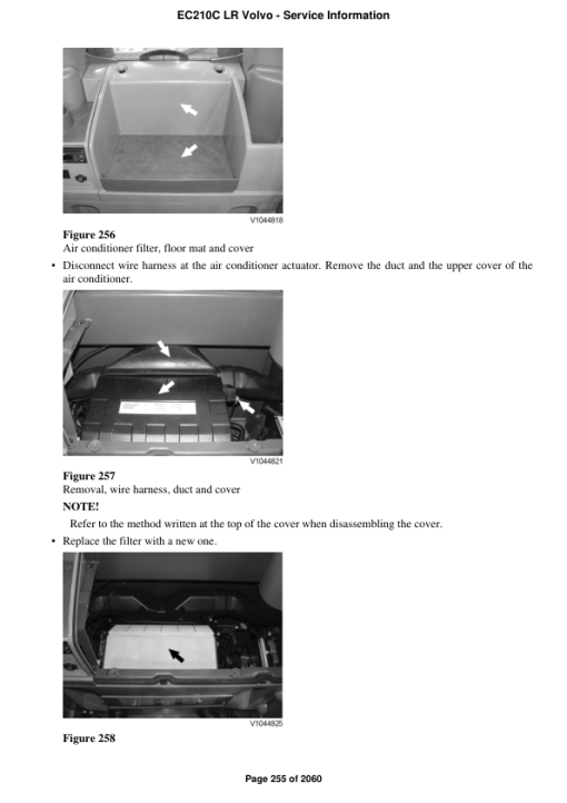 Volvo EC210C LR Excavator Repair Service Manual - Image 4