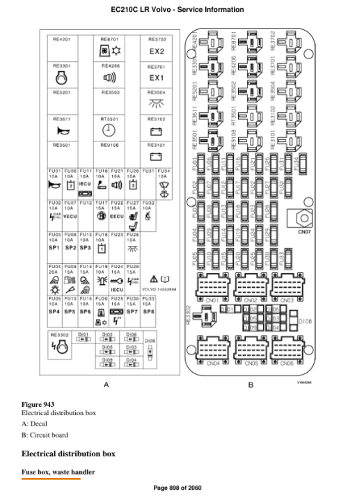 Volvo EC210C LR Excavator Repair Service Manual - Image 5