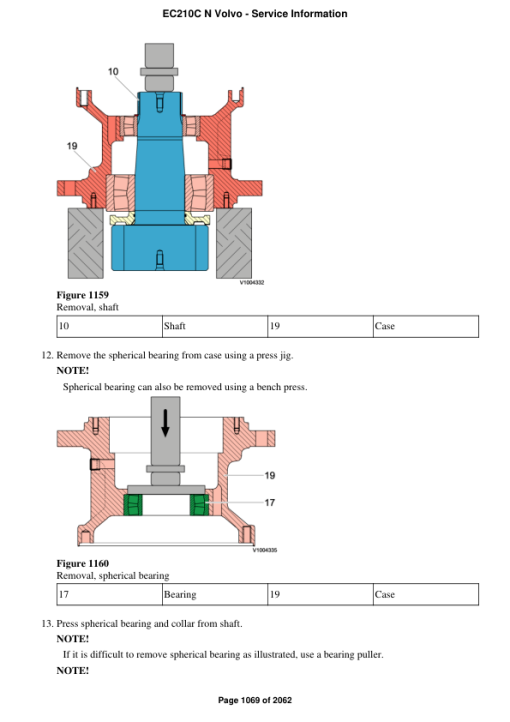 Volvo EC210C N Excavator Repair Service Manual - Image 2