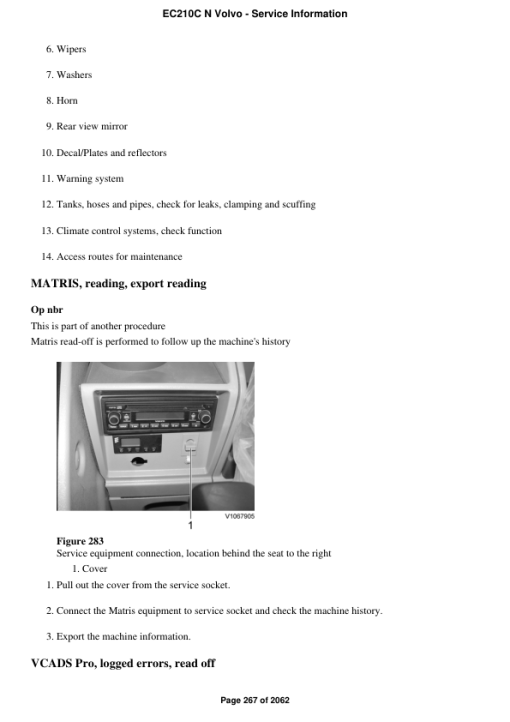 Volvo EC210C N Excavator Repair Service Manual - Image 4