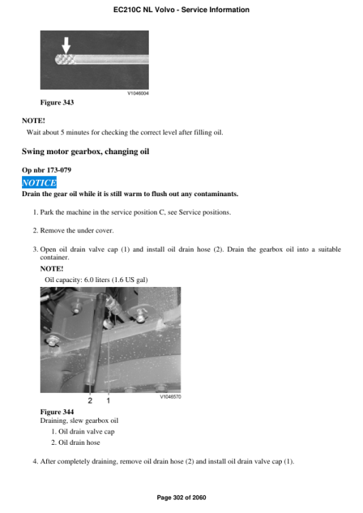 Volvo EC210C NL Excavator Repair Service Manual - Image 4