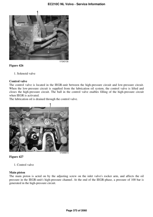 Volvo EC210C NL Excavator Repair Service Manual - Image 5