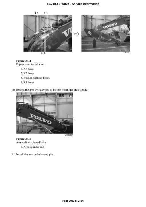 Volvo EC210D L Excavator Repair Service Manual - Image 4