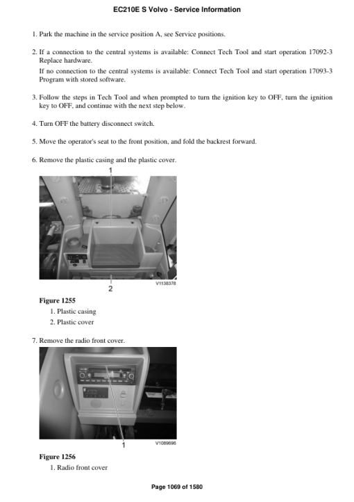 Volvo EC210E S Excavator Repair Service Manual - Image 2