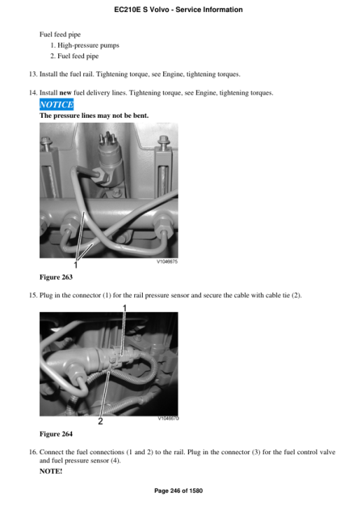 Volvo EC210E S Excavator Repair Service Manual - Image 4