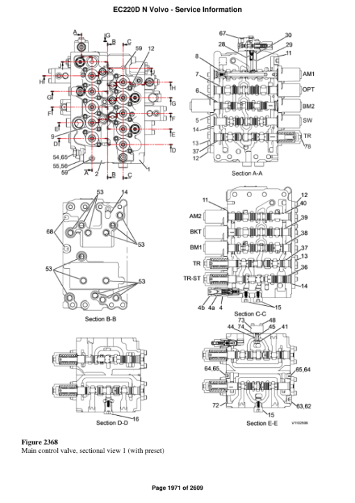 Volvo EC220D N Excavator Repair Service Manual - Image 3