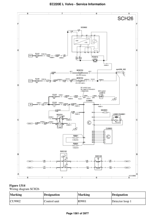 Volvo EC220E L Excavator Repair Service Manual - Image 2