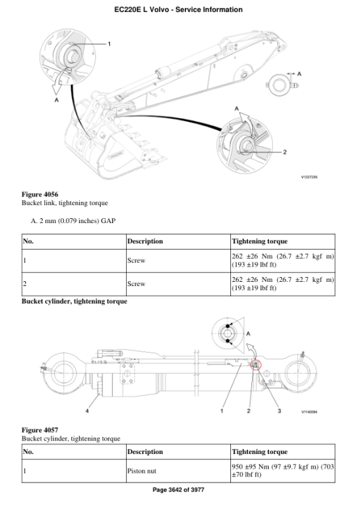 Volvo EC220E L Excavator Repair Service Manual - Image 5