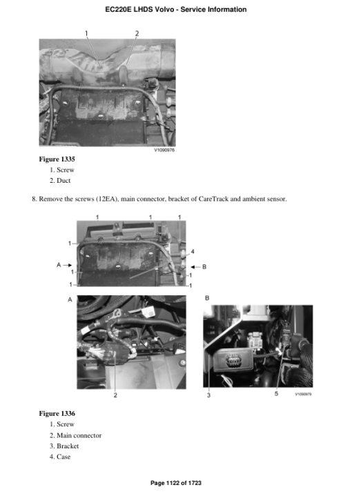 Volvo EC220E LHDS Excavator Repair Service Manual - Image 2