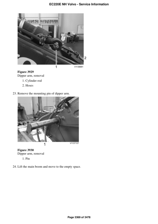 Volvo EC220E NH Excavator Repair Service Manual - Image 5