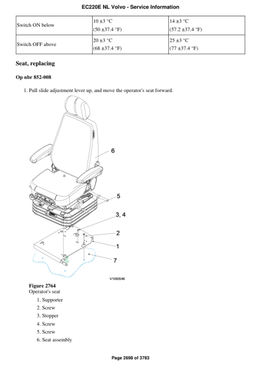 Volvo EC220E NL Excavator Repair Service Manual - Image 3