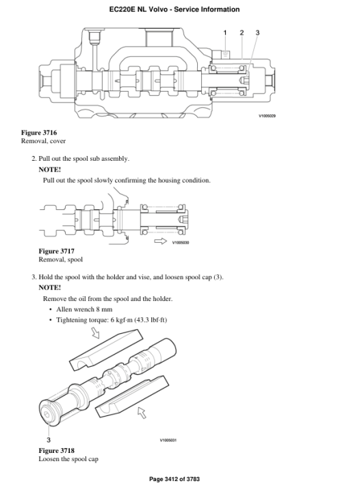 Volvo EC220E NL Excavator Repair Service Manual - Image 4