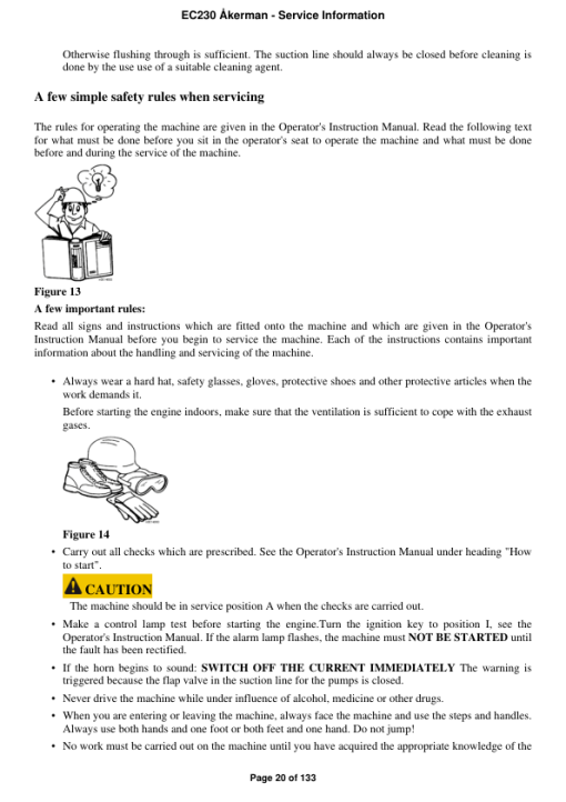 Volvo EC230 ?kerman Excavator Repair Service Manual - Image 3