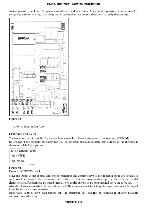 Volvo EC230 ?kerman Excavator Repair Service Manual - Image 4