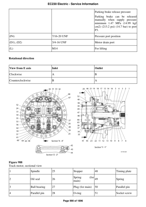 Volvo EC230 Electric Excavator Repair Service Manual - Image 5