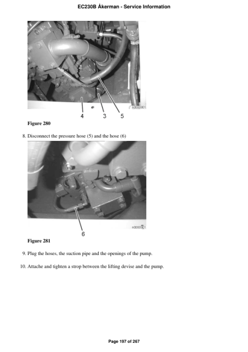 Volvo EC230B ?kerman Excavator Repair Service Manual - Image 4