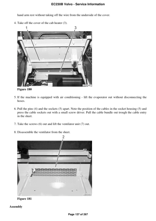 Volvo EC230B Excavator Repair Service Manual - Image 3