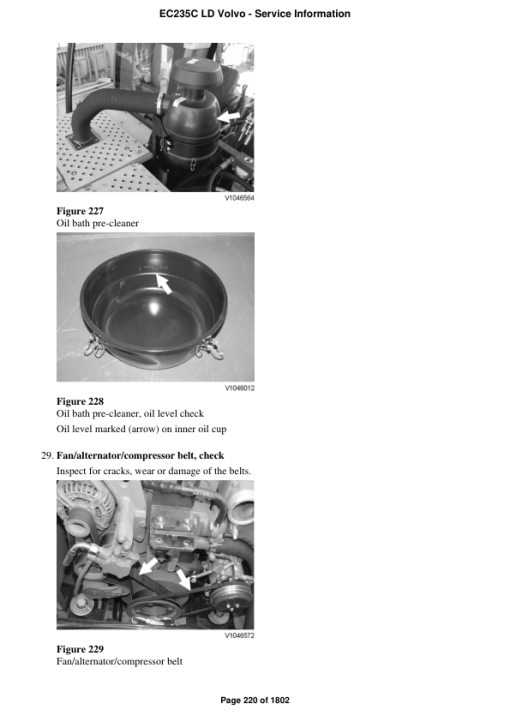 Volvo EC235C LD Excavator Repair Service Manual - Image 4