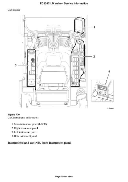 Volvo EC235C LD Excavator Repair Service Manual - Image 5