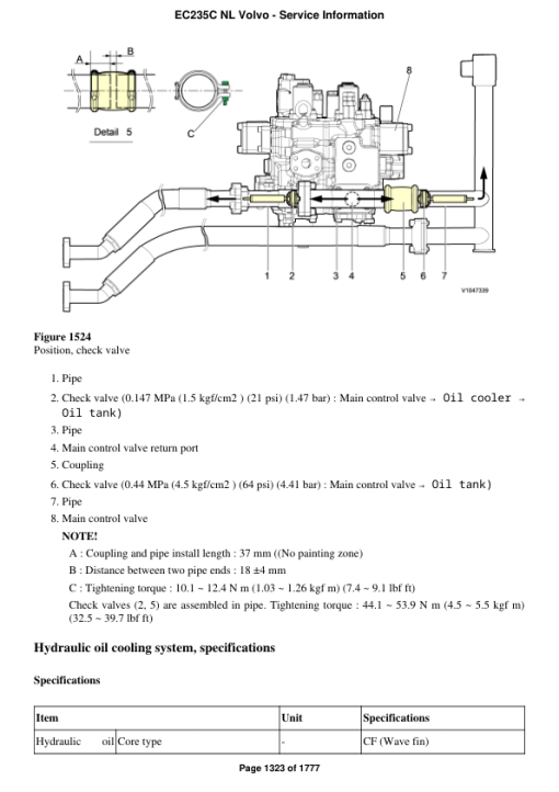 Volvo EC235C NL Excavator Repair Service Manual - Image 2