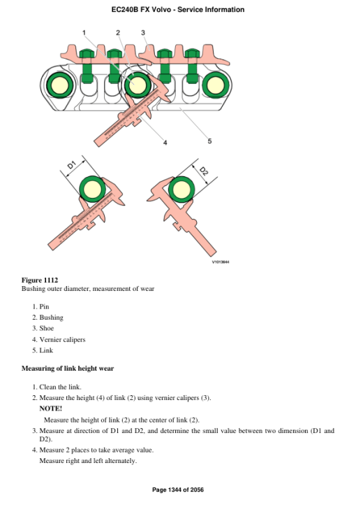 Volvo EC240B FX Excavator Repair Service Manual - Image 2