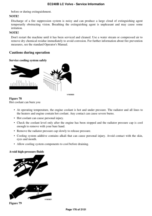 Volvo EC240B LC Excavator Repair Service Manual - Image 3