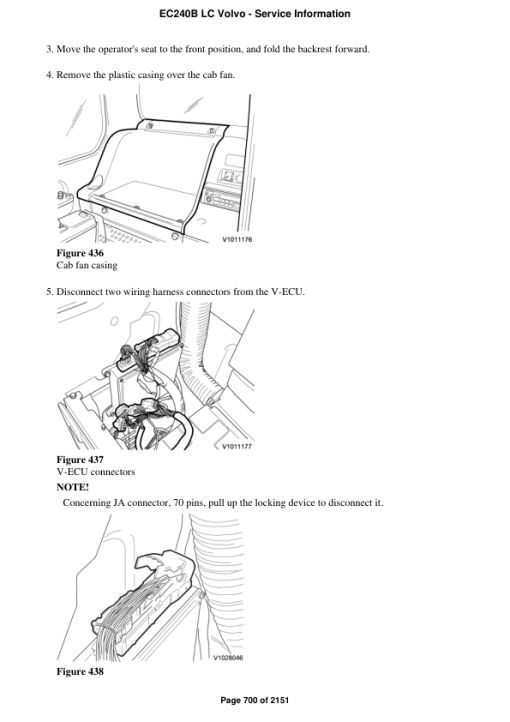 Volvo EC240B LC Excavator Repair Service Manual - Image 5