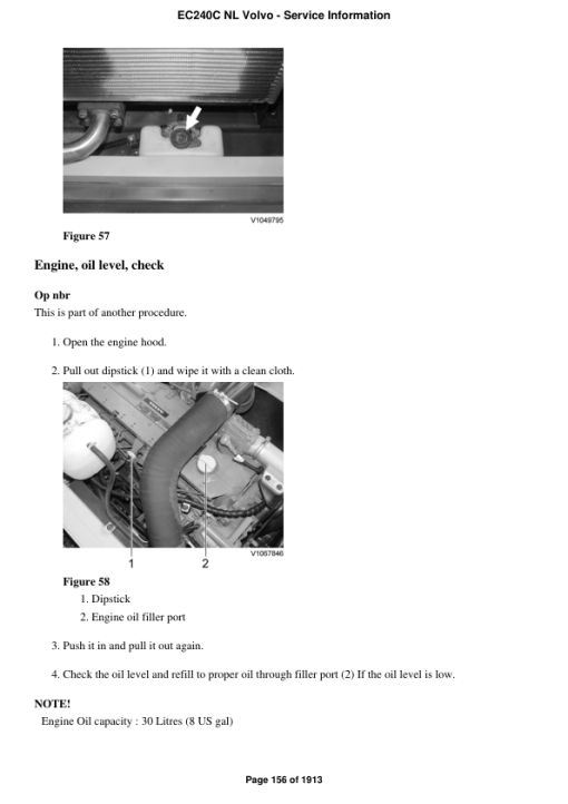 Volvo EC240C NL Excavator Repair Service Manual - Image 4