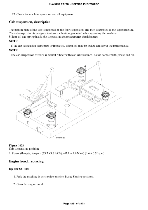 Volvo EC250D Excavator Repair Service Manual - Image 2