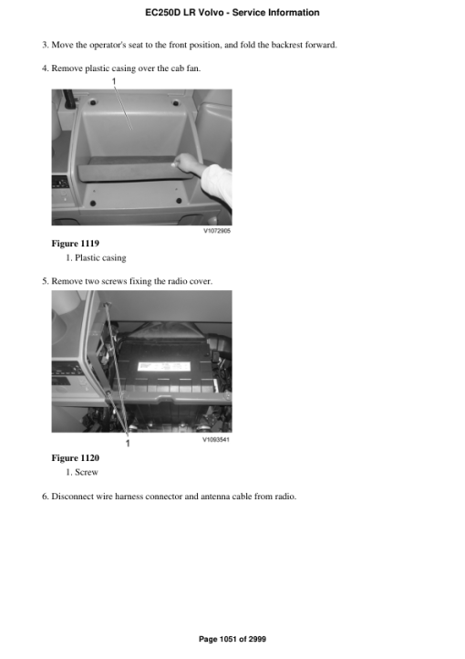 Volvo EC250D LR Excavator Repair Service Manual - Image 2