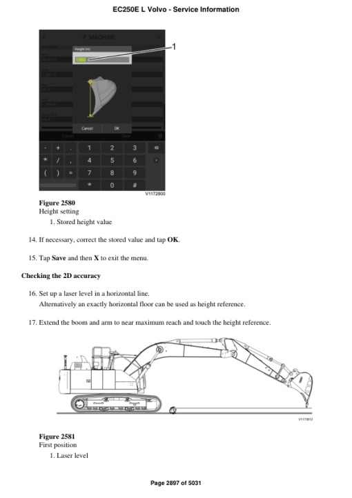 Volvo EC250E L Excavator Repair Service Manual - Image 2