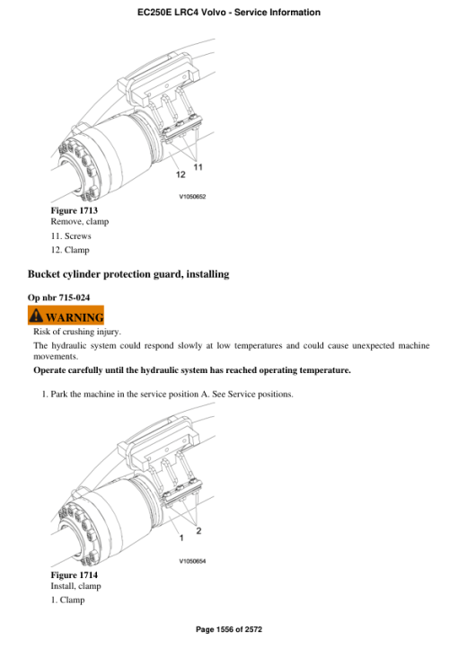 Volvo EC250E LRC4 Excavator Repair Service Manual - Image 3