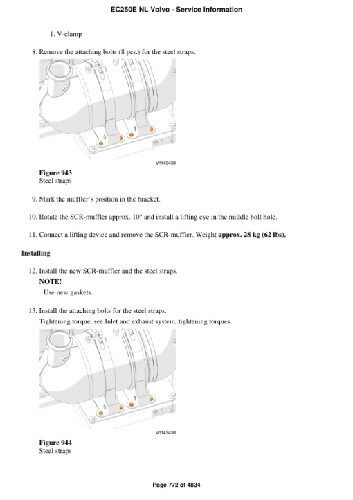 Volvo EC250E NL Excavator Repair Service Manual - Image 4