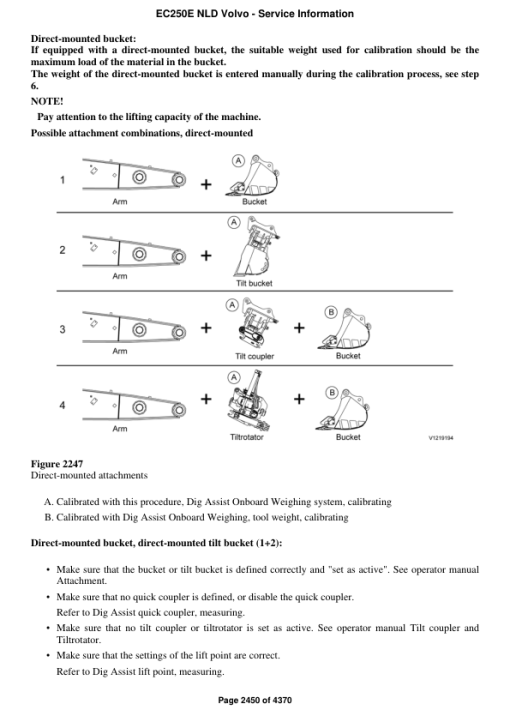 Volvo EC250E NLD Excavator Repair Service Manual - Image 3