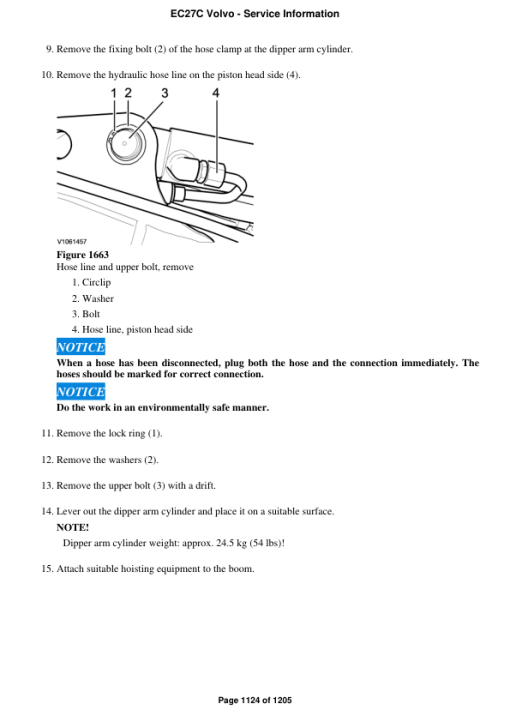 Volvo EC27C Compact Excavator Repair Service Manual - Image 2