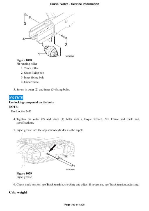 Volvo EC27C Compact Excavator Repair Service Manual - Image 4