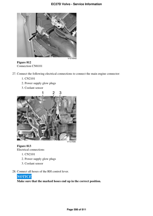 Volvo EC27D Compact Excavator Repair Service Manual - Image 4